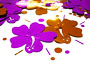 Hibiscus Confetti, Hot Pink and Orange